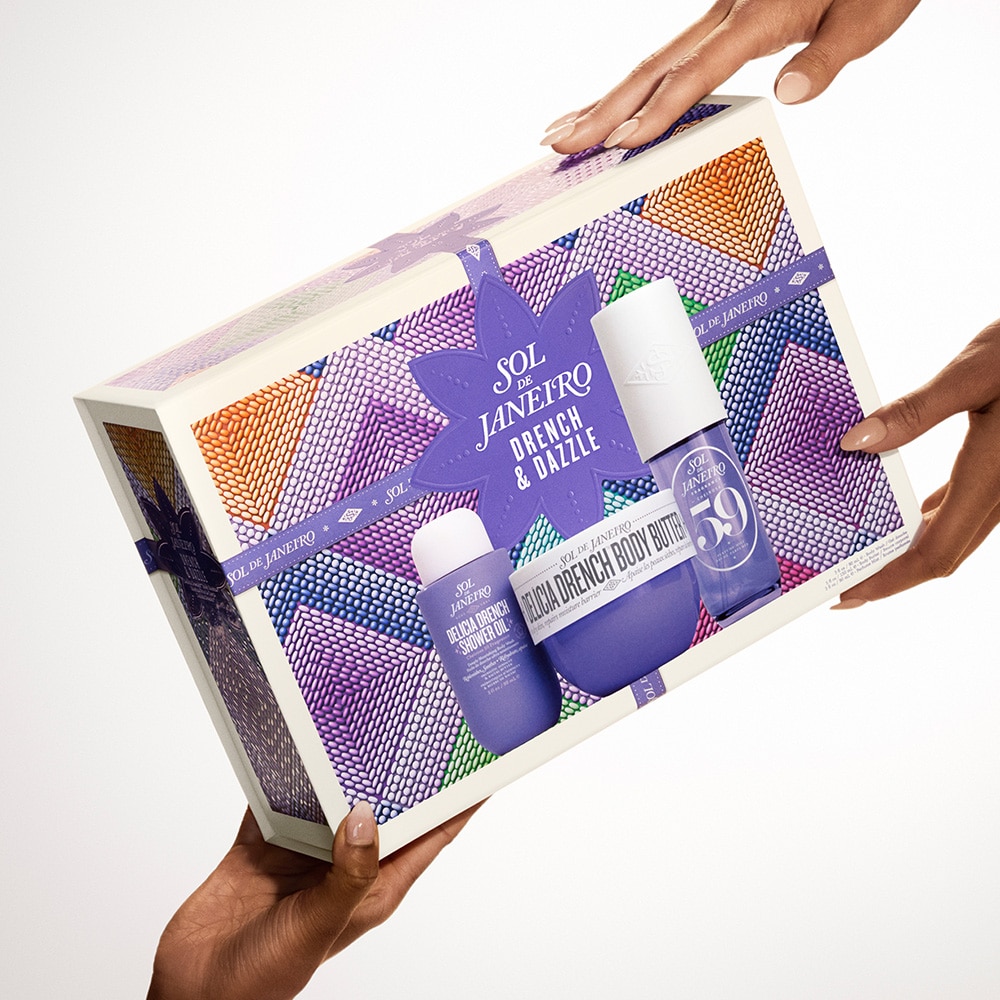 DRENCH & DAZZLE DELÍCIA DRENCH BODY ROUTINE GIFT SET (SET DE RUTINA CORPORAL)